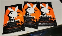 3 paquets neuf de carte PLAYBOY avec possibilité