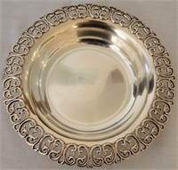 K - STERLING SILVER PLATE 6"DIA (BB8)