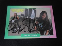 Eric Peterson Signed Trading Card RCA COA