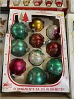 Vintage Christmas ornaments made in West Germany