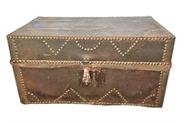 Leather Wrapped Trunk