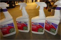 4 bottles plant insect spray
