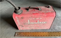 Vintage Jacobsen Fuel Can