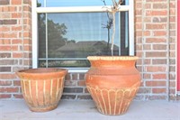 XL Terra Cotta Planters