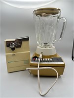 Vintage Hamilton Beach Blender, Rival Can Opener