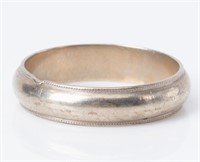 Jewelry 14kt White Gold Wedding Ring