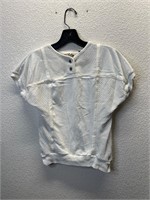 Vintage New Departures Paneled White Femme Shirt
