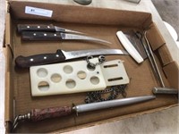 Victorinox Butchering Knives and Sharpening Steel