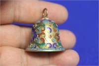 A Miniature Cloisonne Bell