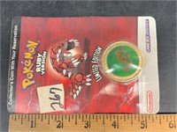 Pokémon ruby version collector coin in original pa