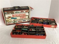 1966 Mattel Miniature Cars Case with Cars