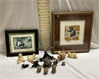 Miniatures & Framed Animal Pictures