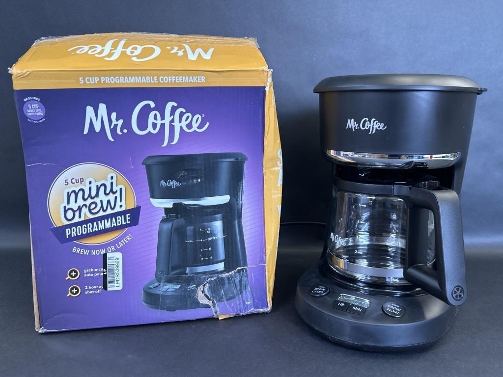 Mr.Coffee 5 Cup Mini Brew Programmable Machine