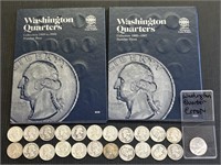 US Coins Lot; Washington Quarters incl Silver