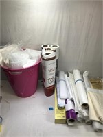 Various Batting, Embroidery Stabilizer and More