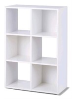 Open Box For Living 6-Cube Storage Organizer, Book