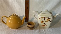 Lipton Mustard Tea Pot, Hall’s Kitchenware Tea