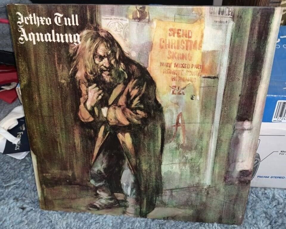 1971 Jethro Tull "Aqualung" CHR 1044 Vinyl LP