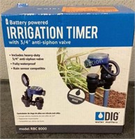 DIG Irrigation Timer Battery Operated