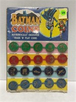 Batman coins authentically engraved trade and