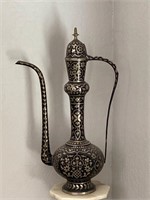 Large 26" Decorative Metal Beverage Kettle