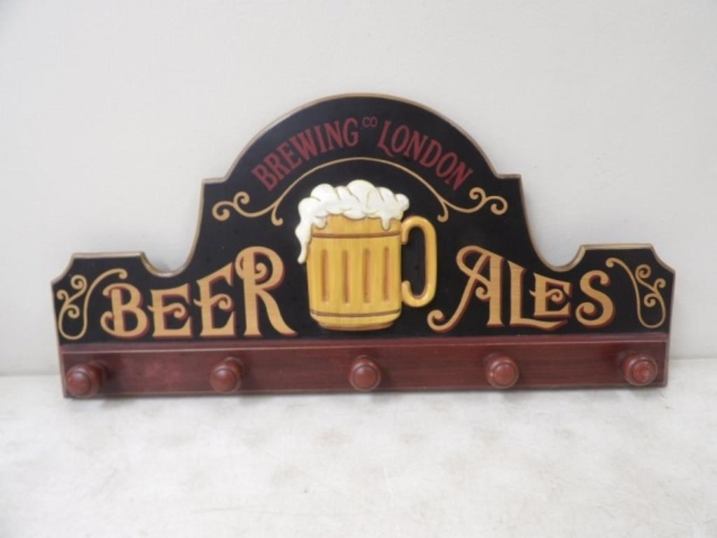 Brewing Co London Coat Hanger 29.75x14.25