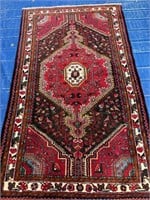 Hand Knotted Persian Lilihan Rug 4x6 ft