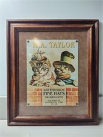 M.A. Taylor Cats in Hats Wall Décor
