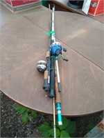 3 Fishing Rods Bay Rod Zebco