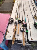 4 Fishing Rods  Daiwa Shimano