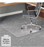 OFFICE CHAIR MAT CLEAR 38x48