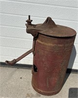 Metal tank/can ?