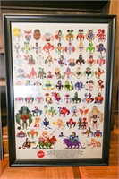 Framed Classic Masters of the Universe Poster,