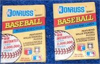 2 1991 Donruss Series 1 Wax Packs