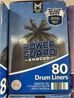 MM power guard emboss 80 drum liners