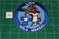 Link Wild Weasel USAF Military Patch 1980s