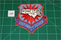 Southwest Region USAF Military Patch 1960s