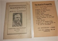 1932 United Party Manfesto