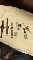 Group of men’s wrist & pocket watches