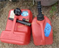 2 gas cans for boat