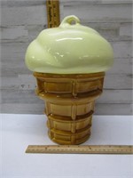 ICE CREAM CONE COOKIE JAR