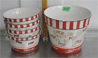 Popcorn bowls set - info