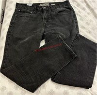 Levi Black Skinny Jeans Size 34/34 (Madison)