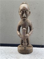 African Wood Carved Art Statue