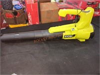 RYOBI 18V blower, includes charger,NO BATTERY