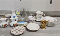 Vintage China, Creamers, Tea Cup & Saucers