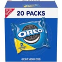 OREO Chocolate Sandwich Cookies, 20 Snack Packs