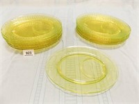 Green Glass Snack Trays (13)