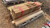 Pallet of Cedar & Treated Spindals