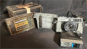 Olympus 35 SPn with original box and manual